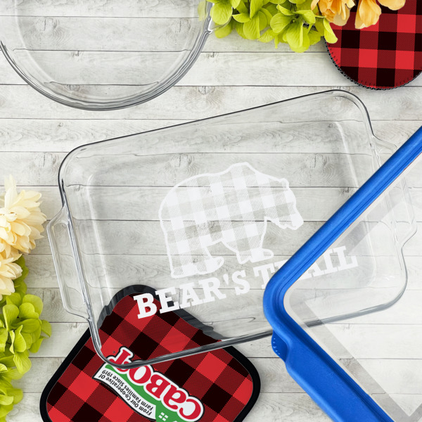 Custom Design - Glass Baking Dish - 13"x9" - Lifestyle