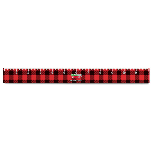 Custom Design - Plastic Ruler - 12" - FRONT