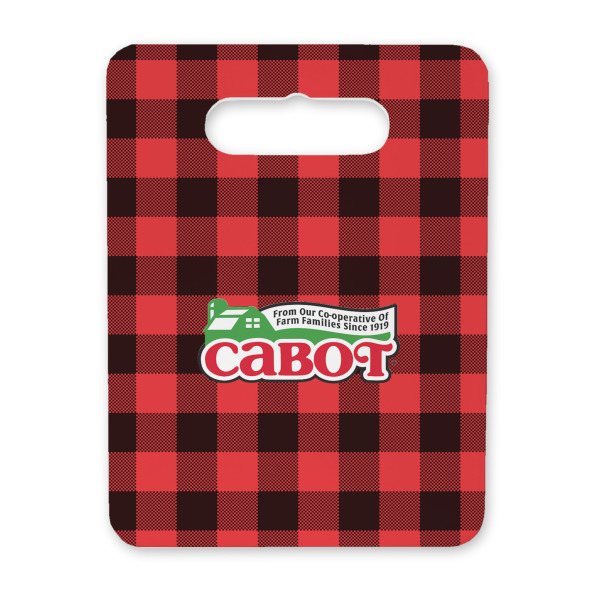 Custom Lumberjack Plaid Rectangular Trivet with Handle (Personalized)