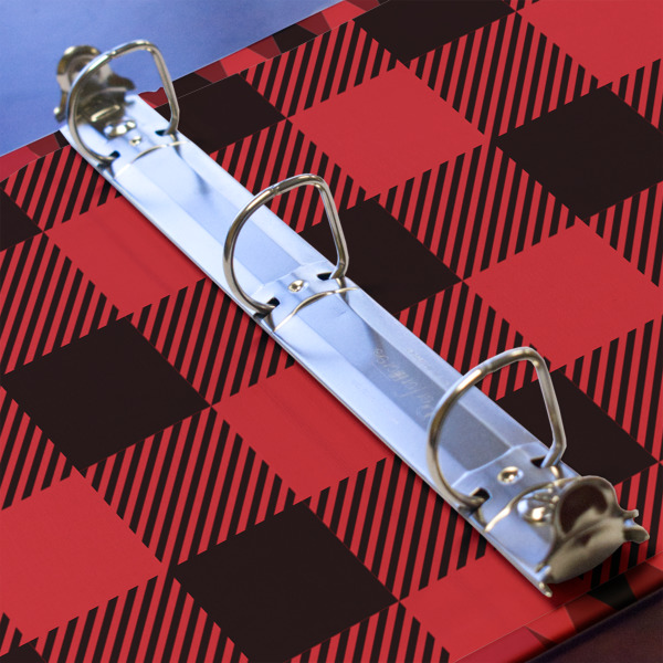 Custom Design - 3 Ring Binders - Full Wrap - 1" - Detail