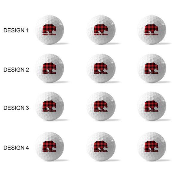 Custom Design - Golf Balls - Generic - Set of 12 - APPROVAL