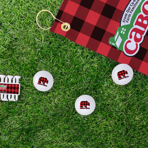 Custom Design - Golf Balls - Generic - Set of 3 - LIFESTYLE