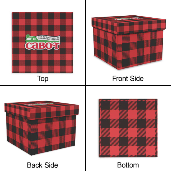 Custom Design - Gift Boxes with Lid - Canvas Wrapped - Small - Approval