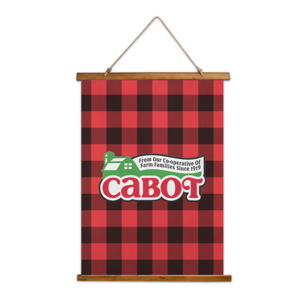 Custom Lumberjack Plaid Wall Hanging Tapestry (Personalized)