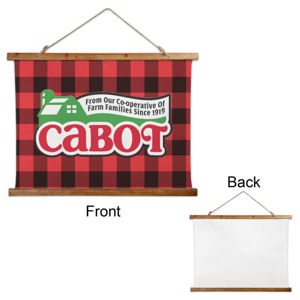 Custom Design - Wall Hanging Tapestry - Landscape - Front & Back