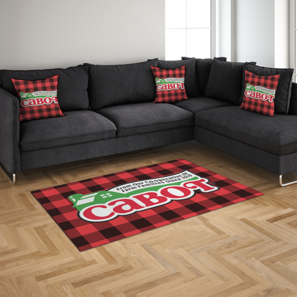 Custom Design - 4'x6' Indoor Area Rugs - IN CONTEXT