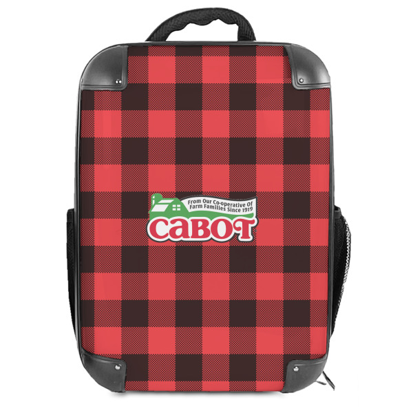 Custom Lumberjack Plaid Hard Shell Backpack (Personalized)
