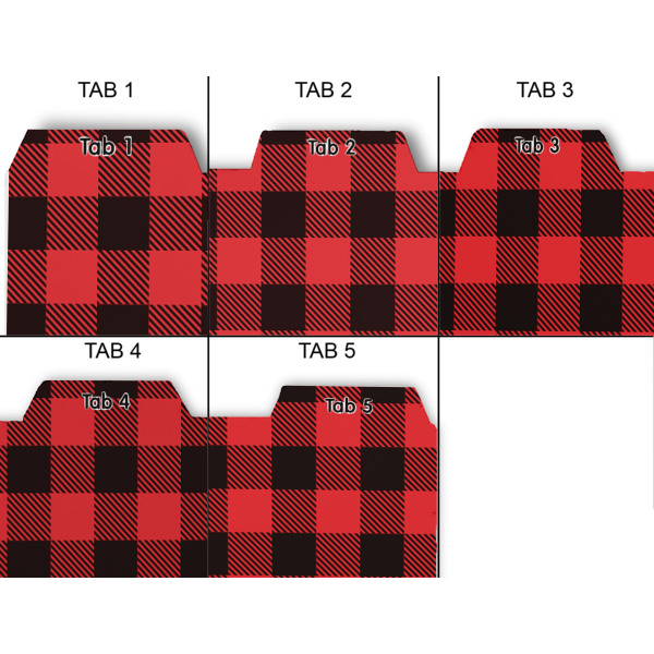 Custom Design - Page Dividers - Set of 5 - Approval