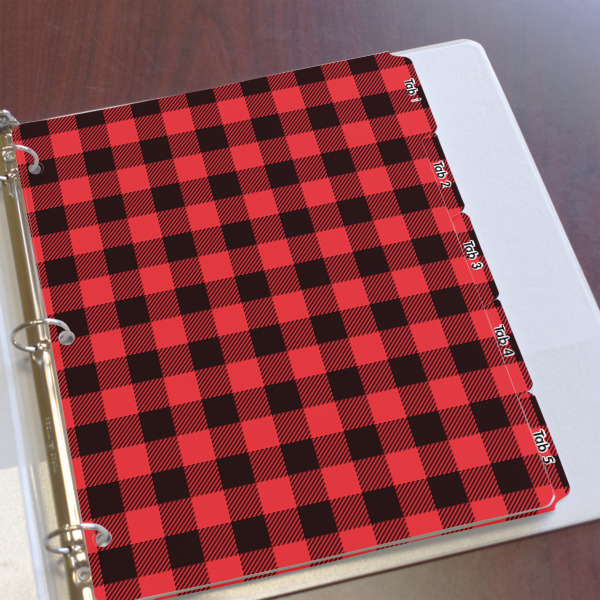 Custom Design - Page Dividers - Set of 5 - In Context