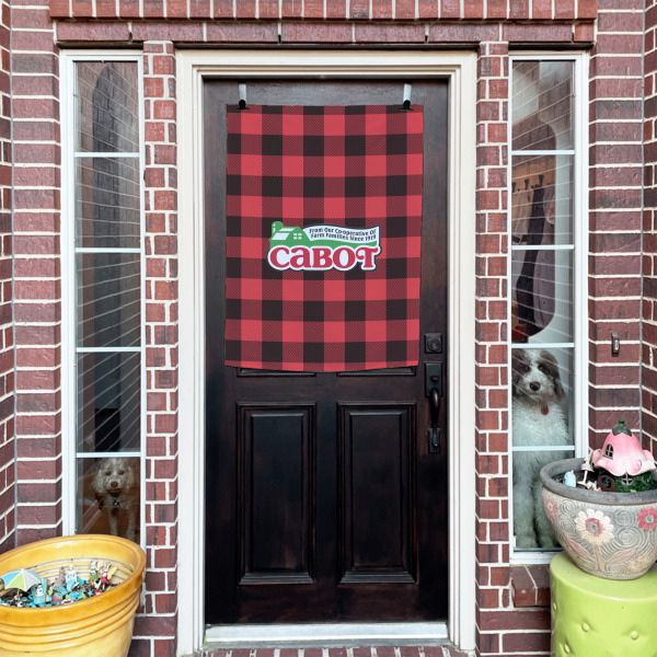 Custom Design - House Flags - Double Sided - (Over the door) LIFESTYLE