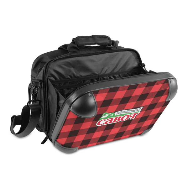 Custom Design - 15" Hard Shell Briefcase - Open