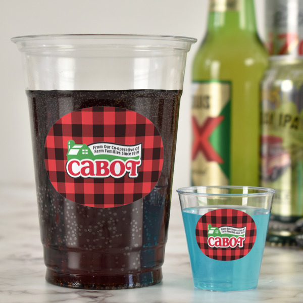 Custom Design - 16oz Party Cup & Plastic Shot Glass - In Context