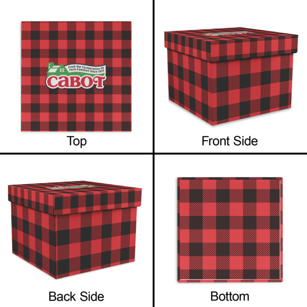 Custom Design - Gift Boxes with Lid - Canvas Wrapped - XX-Large - Approval