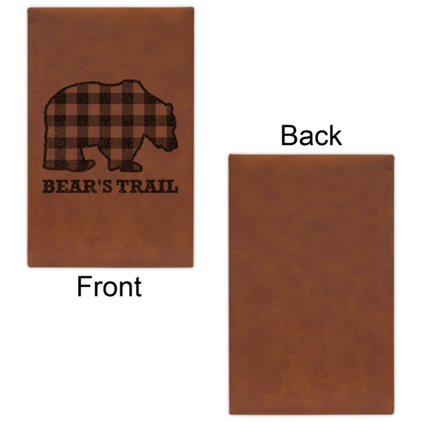 Custom Design - Leatherette Sketchbooks - Small - Single Sided - Front & Back View