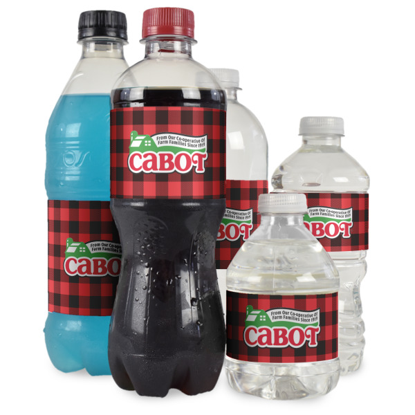 Custom Design - Water Bottle Label - Multiple Bottle Sizes