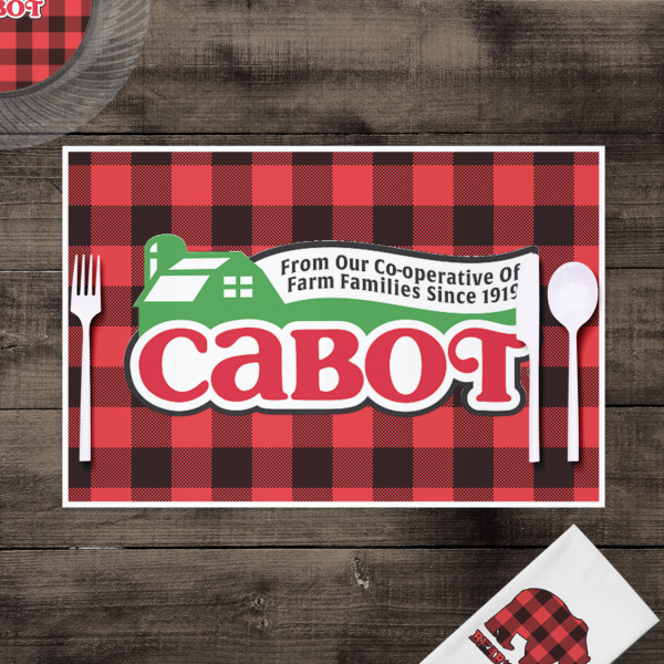 Custom Design - Disposable Paper Placemat - In Context