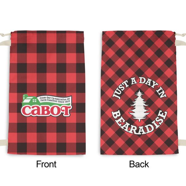 Custom Design - Small Laundry Bag - Front & Back View