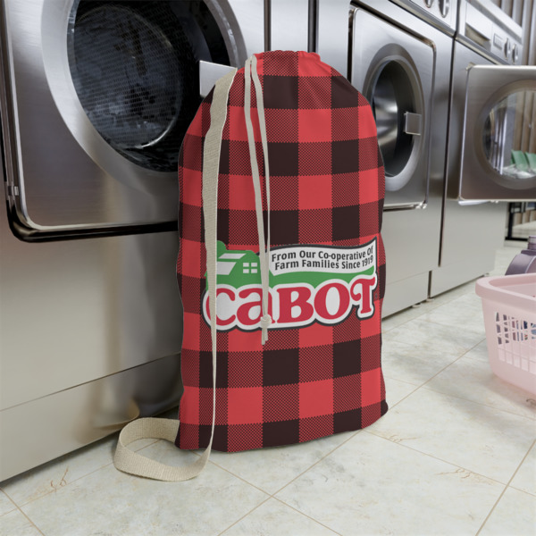 Custom Design - Large Laundry Bag - In Context