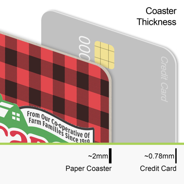 Custom Design - Coaster Thickness