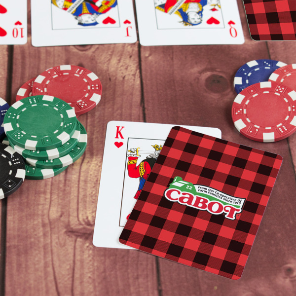 Custom Design - On Table with Poker Chips