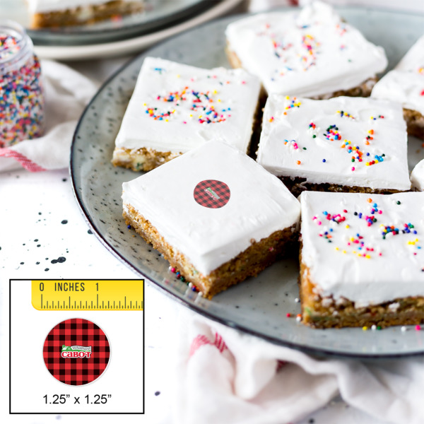 Custom Design - Printed Icing Circle - XSmall - In Context