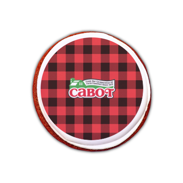 Custom Design - Printed Icing Circle - XSmall - On Cookie