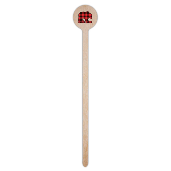 Custom Design - Wooden 7.5" Stir Stick - Round - Single Stick