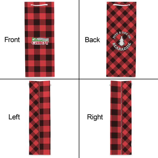 Custom Design - Wine Gift Bag - Matte - Approval