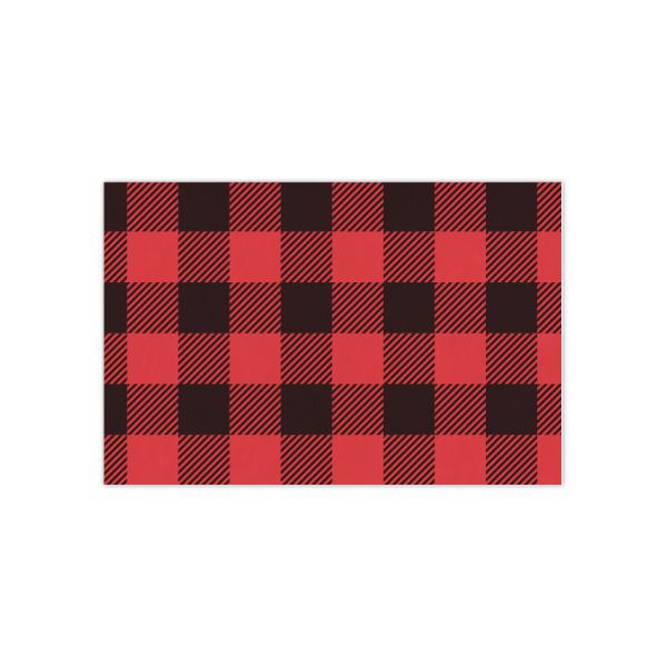 Custom Lumberjack Plaid Tissue Paper Sheets - Small - Lightweight