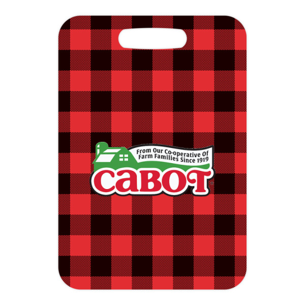 Custom Design - Metal Luggage Tag - Front Without Strap