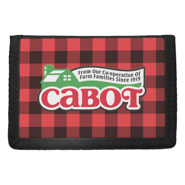 Custom Lumberjack Plaid Trifold Wallet (Personalized)