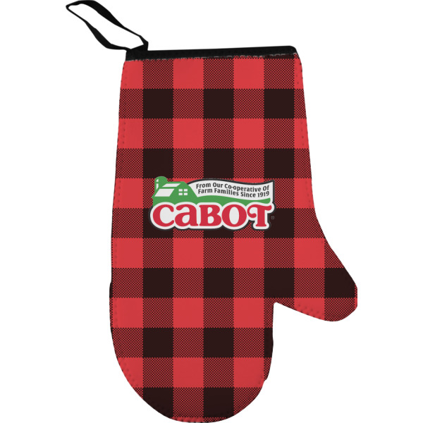 Custom Lumberjack Plaid Oven Mitt (Personalized)