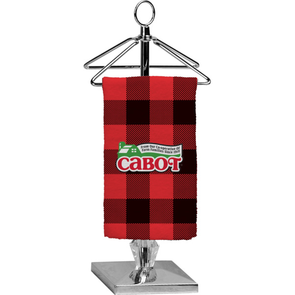 Custom Lumberjack Plaid Finger Tip Towel - Full Print (Personalized)
