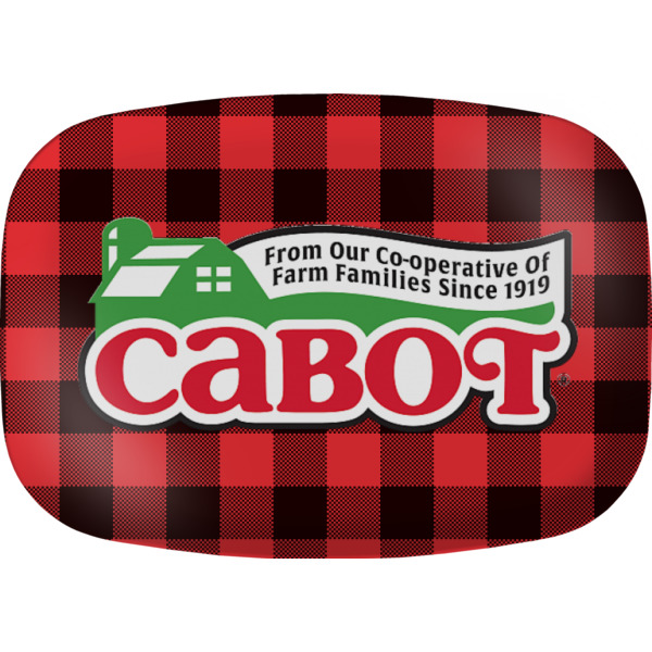 Custom Lumberjack Plaid Melamine Platter (Personalized)