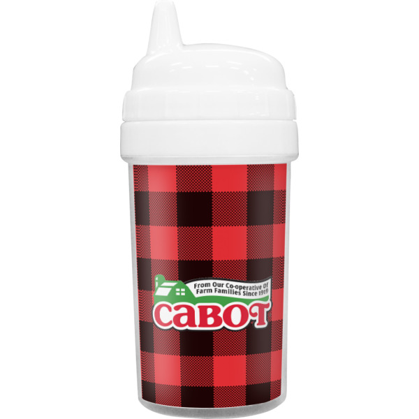 Custom Lumberjack Plaid Sippy Cup (Personalized)