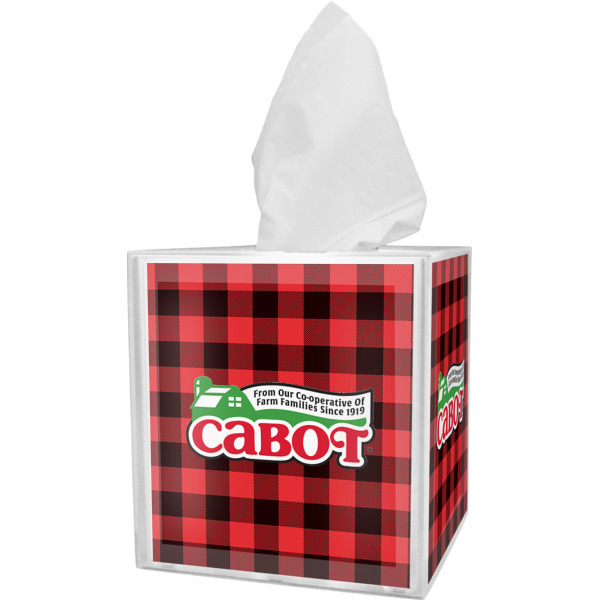 Custom Design - Tissue Box Cover - Angled View