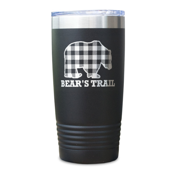 Custom Design - Black Polar Camel Tumbler - 20oz - Single Sided - Approval