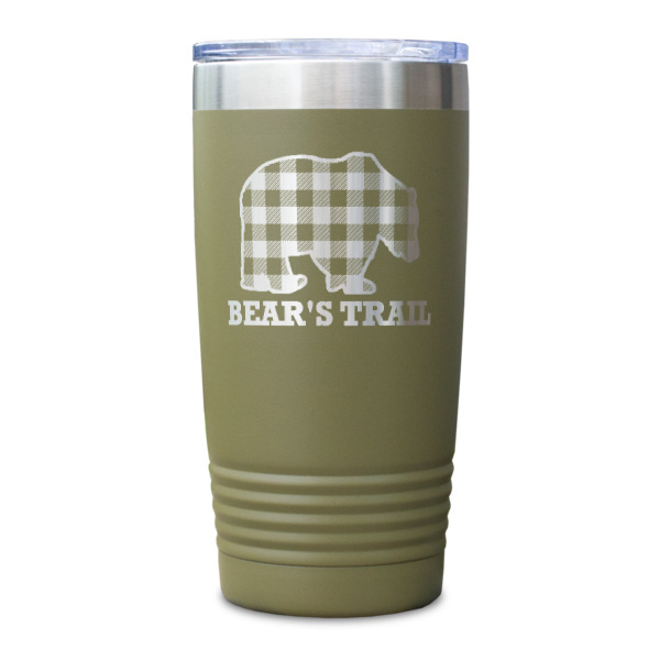 Custom Design - Olive Polar Camel Tumbler - 20oz - Single Sided - Approval