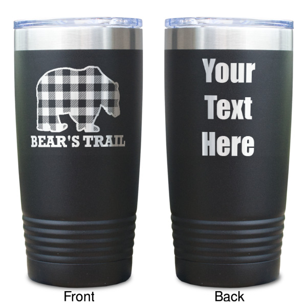 Custom Design - Black Polar Camel Tumbler - 20oz - Double Sided  - Approval