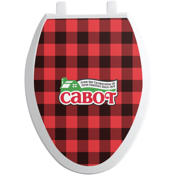 Custom Design - Toilet Seat Decal - Elongated - Front