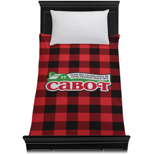 Custom Design - Duvet Cover - Twin - On Bed - No Prop