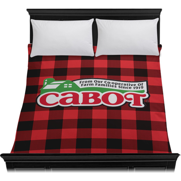 Custom Design - Duvet Cover - Queen - On Bed - No Prop