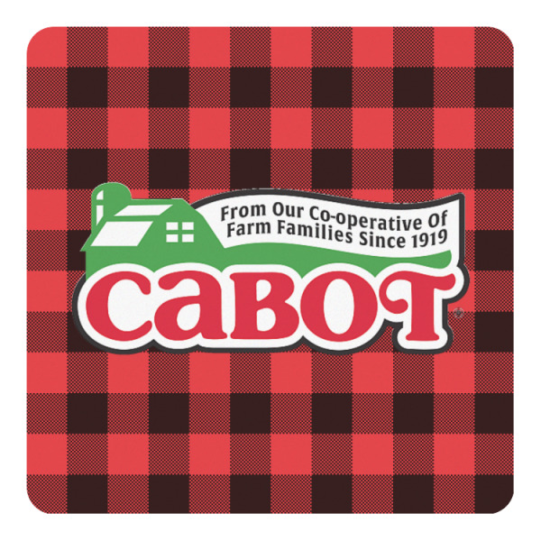 Custom Lumberjack Plaid Square Decal (Personalized)