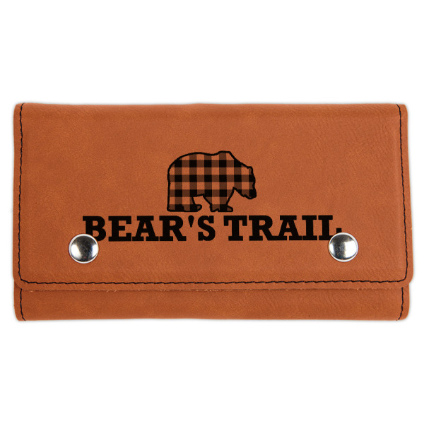 Custom Lumberjack Plaid Cards & Dice Set (Personalized)