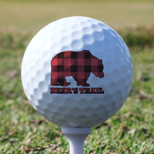 Custom Design - Golf Ball - Non-Branded - Tee