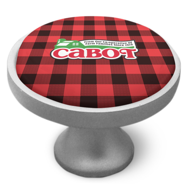 Custom Lumberjack Plaid Cabinet Knob (Personalized)