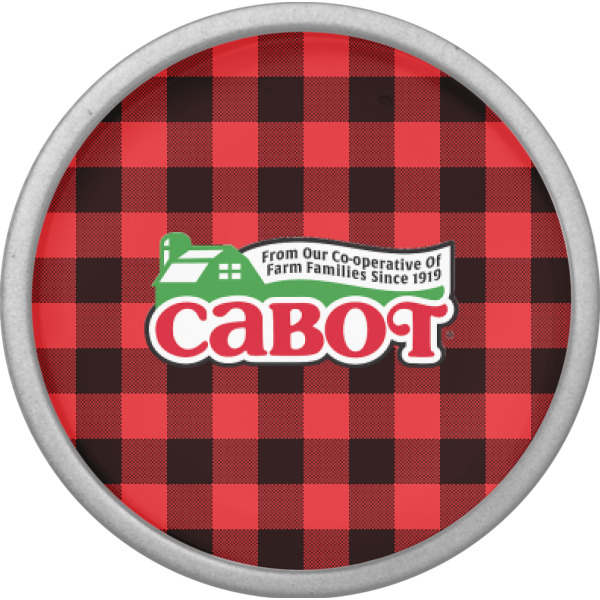 Custom Design - Cabinet Knob - Nickel - Front