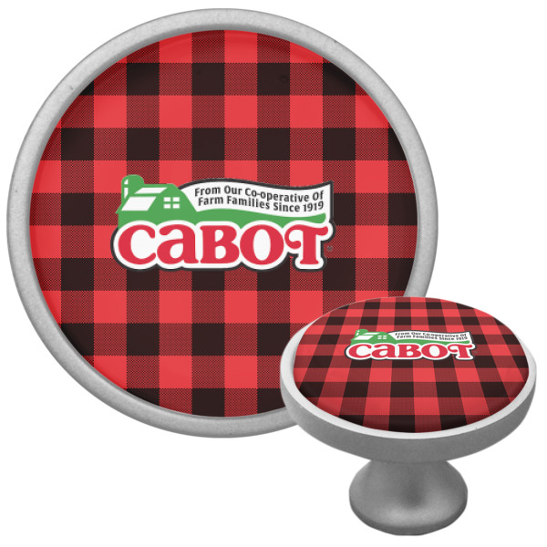 Custom Design - Cabinet Knob - Nickel - Multi Angle