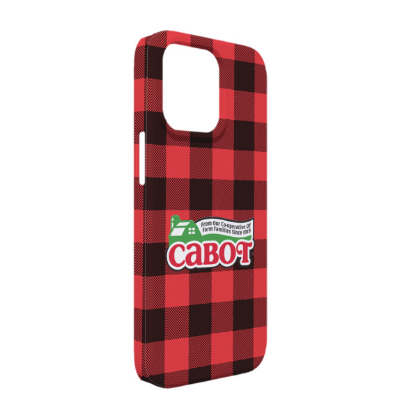 Custom Lumberjack Plaid iPhone Case - Plastic - iPhone 13 (Personalized)