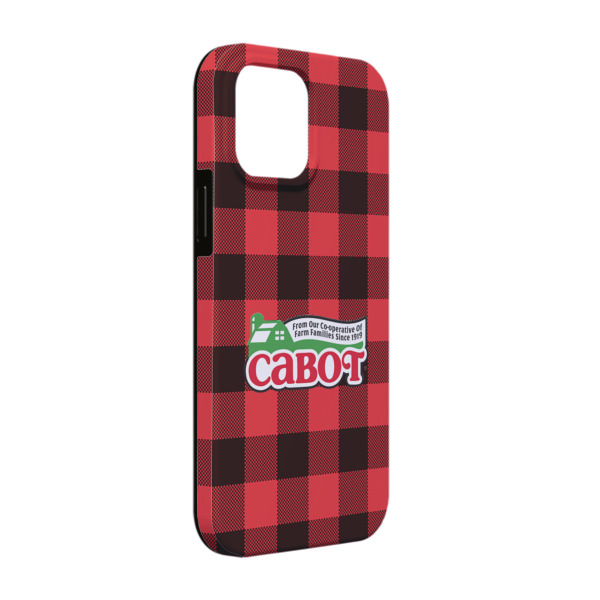 Custom Lumberjack Plaid iPhone Case - Rubber Lined - iPhone 13 (Personalized)
